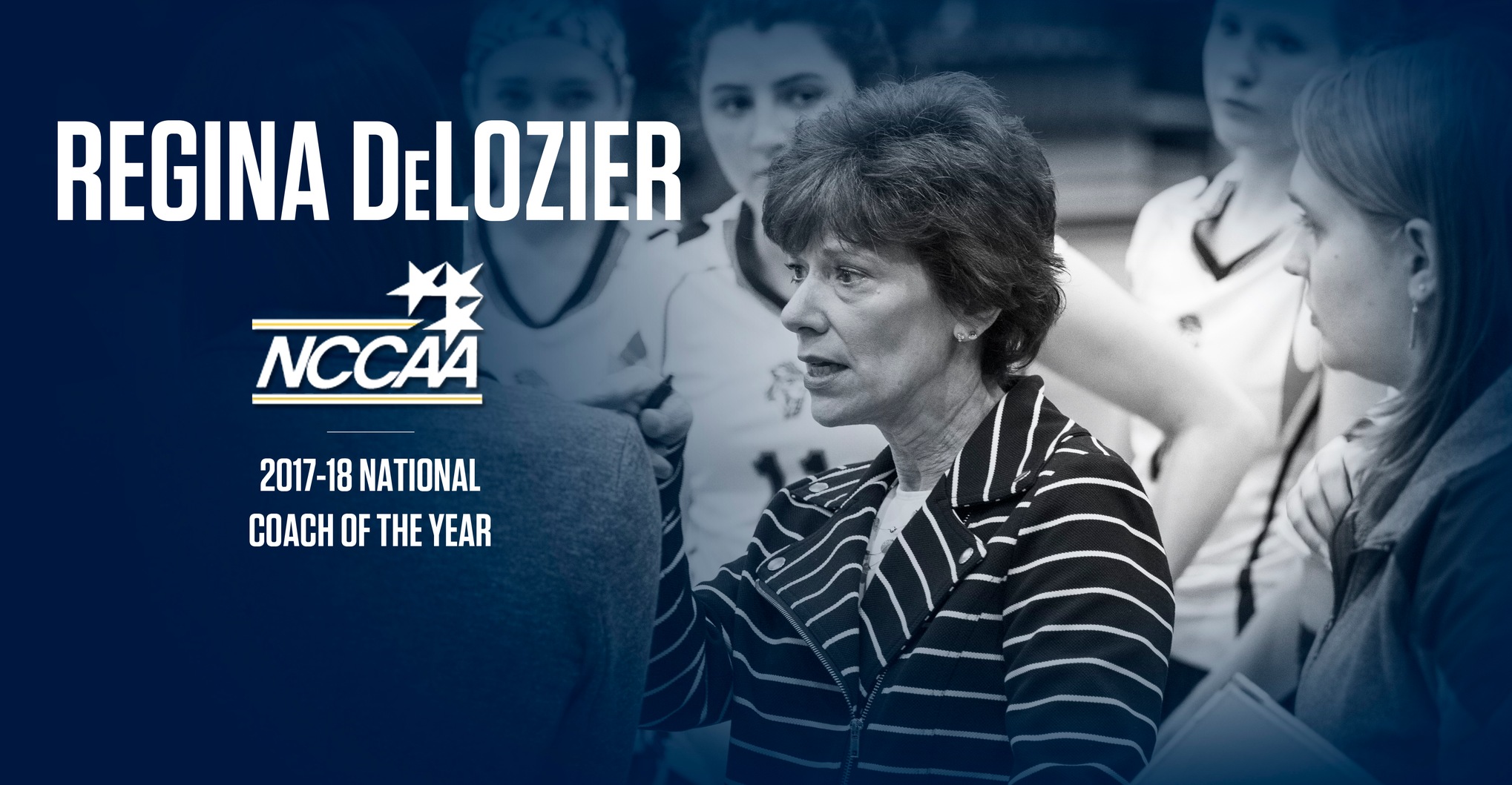 DeLozier Tabbed as NCCAA DII National Coach of the Year