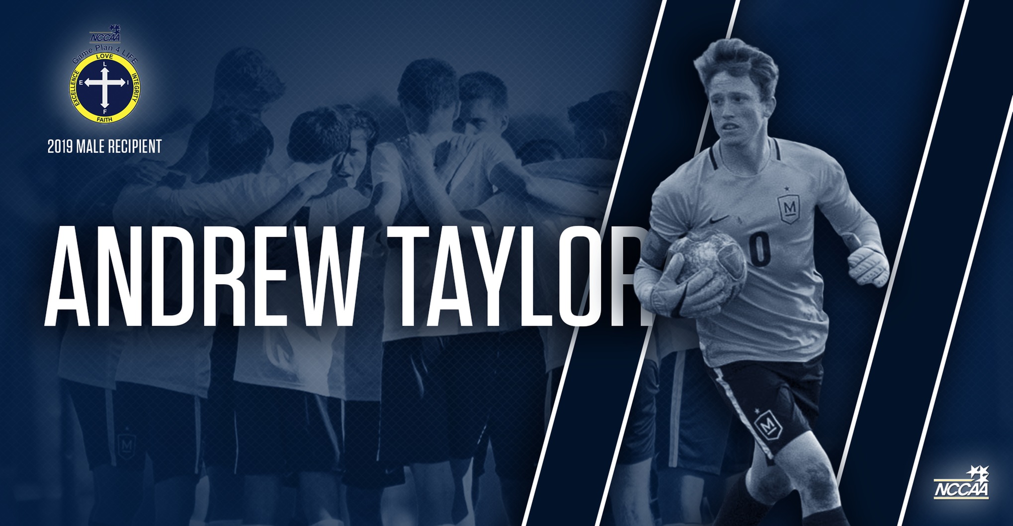 Taylor Receives NCCAA's Highest Honor