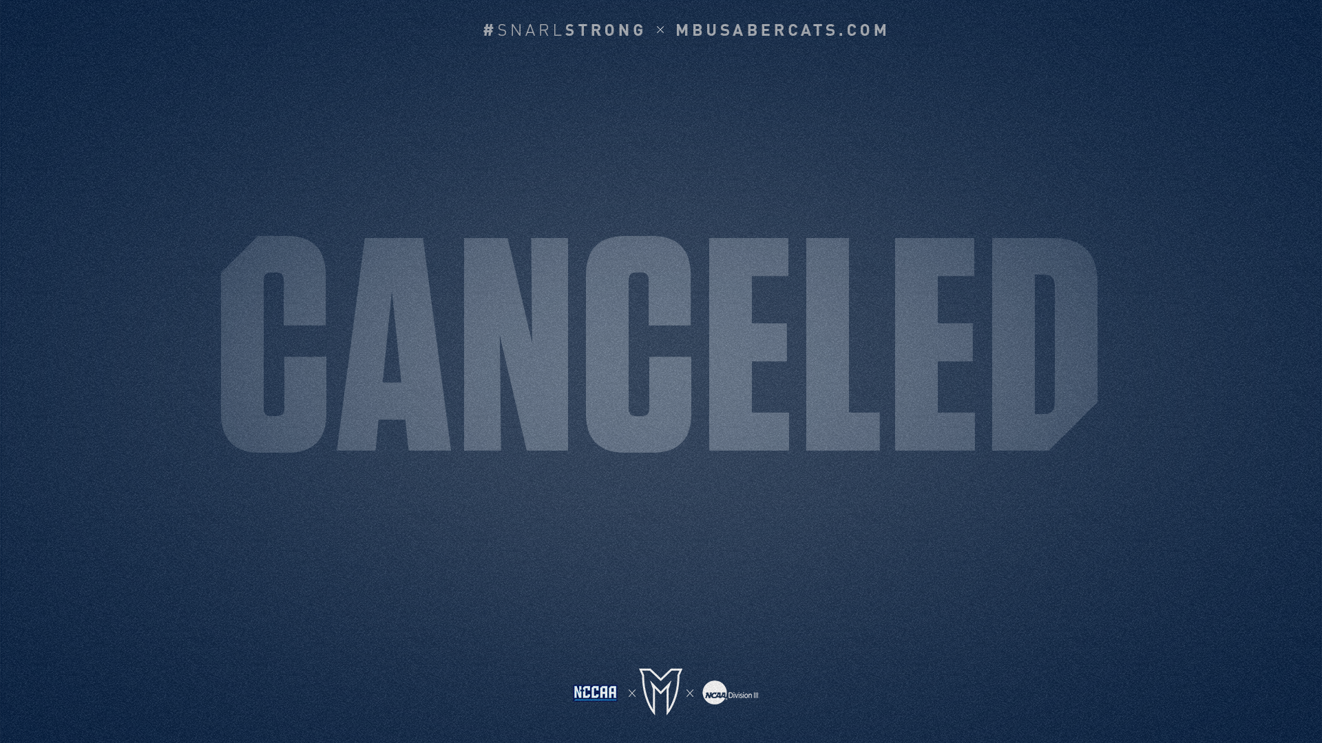 March 31 - April 1 Baseball Games Canceled