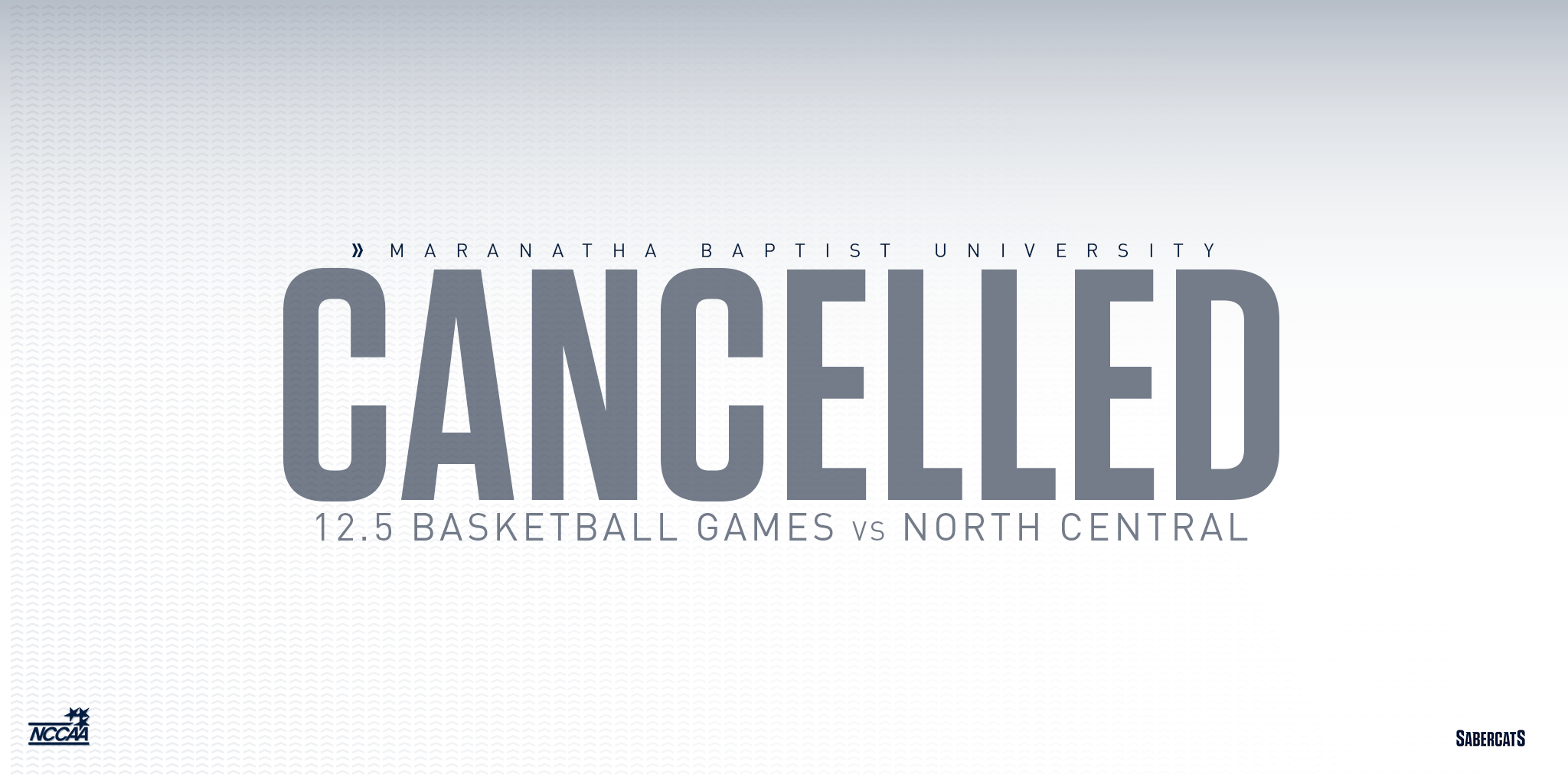 Basketball Games Cancelled