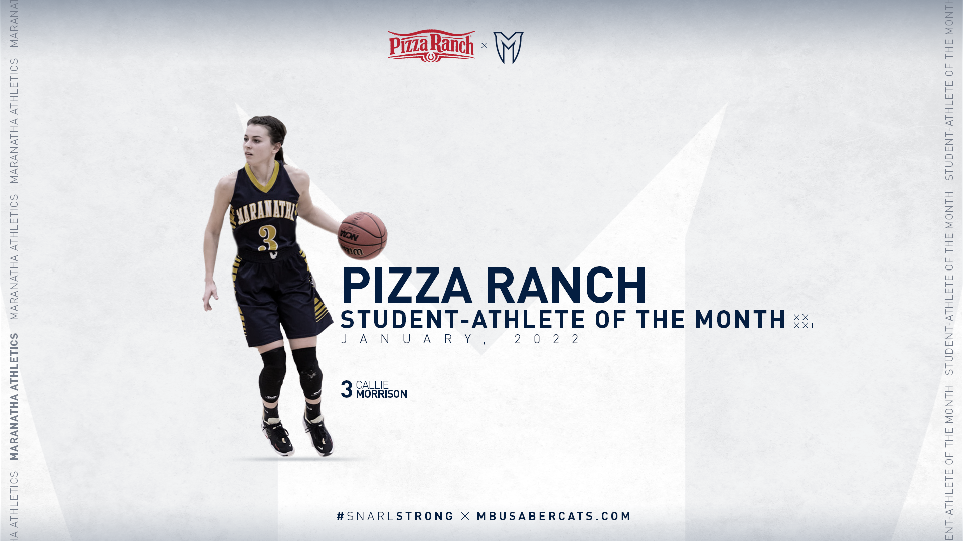Callie named January Student-Athlete of the Month
