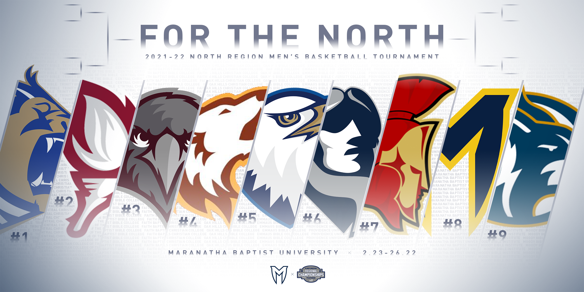 2022 North Region Men's Basketball Tournament Central