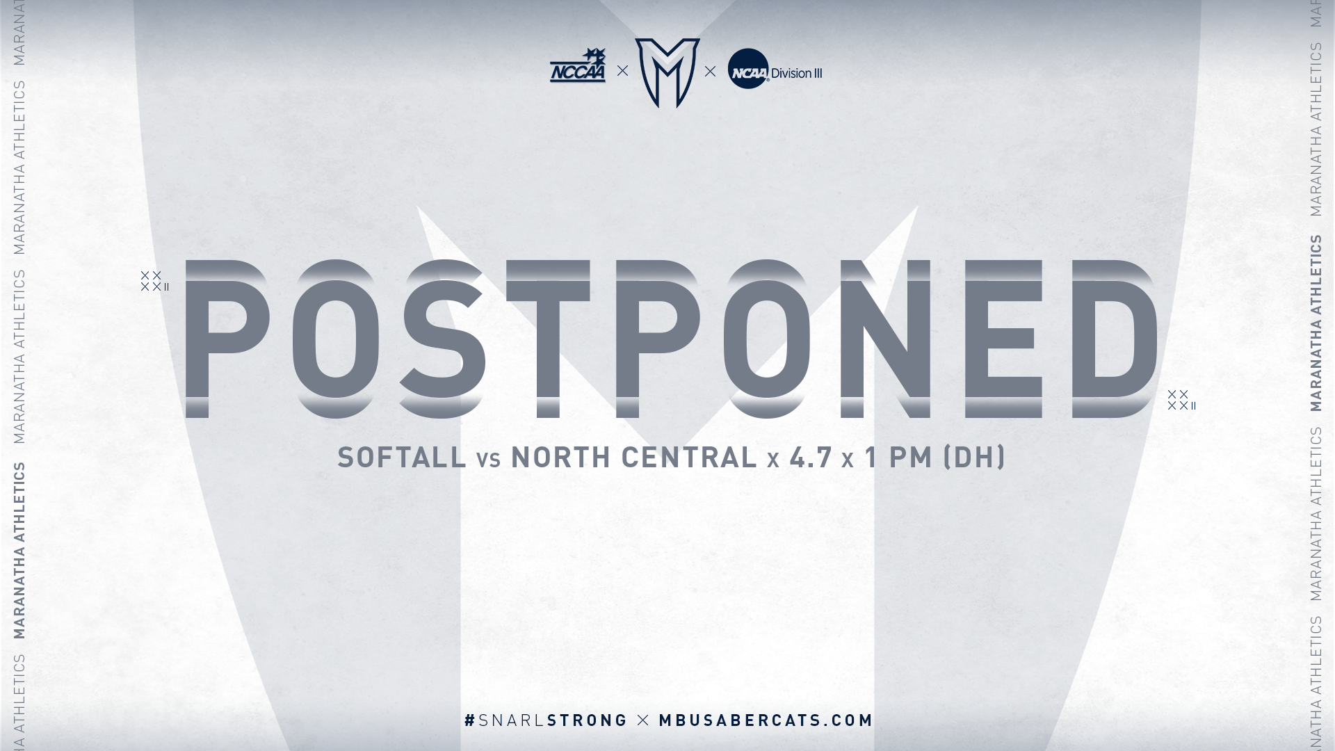 Softball Home Opener Postponed