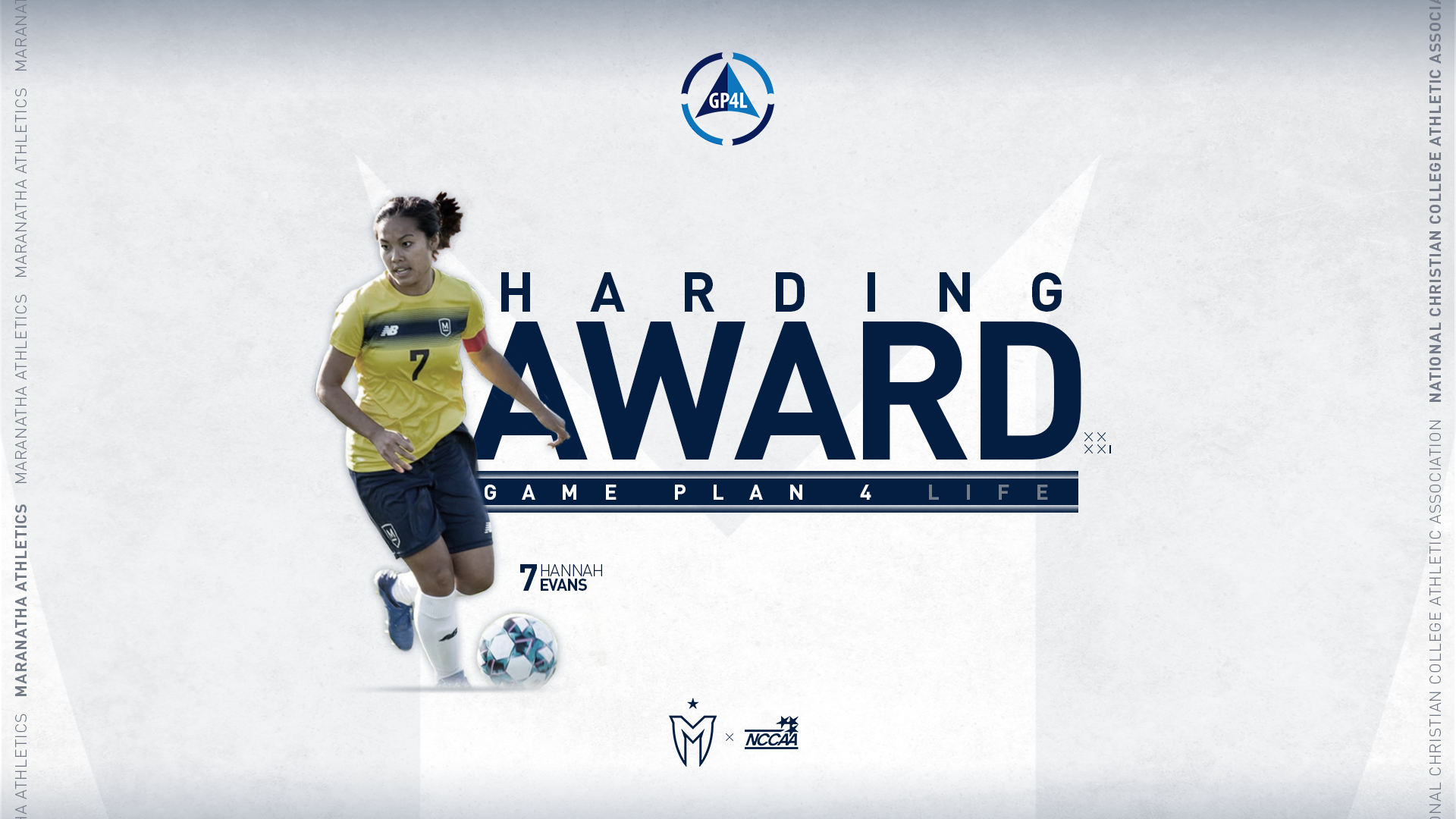 Evans Named Harding Award Recipient