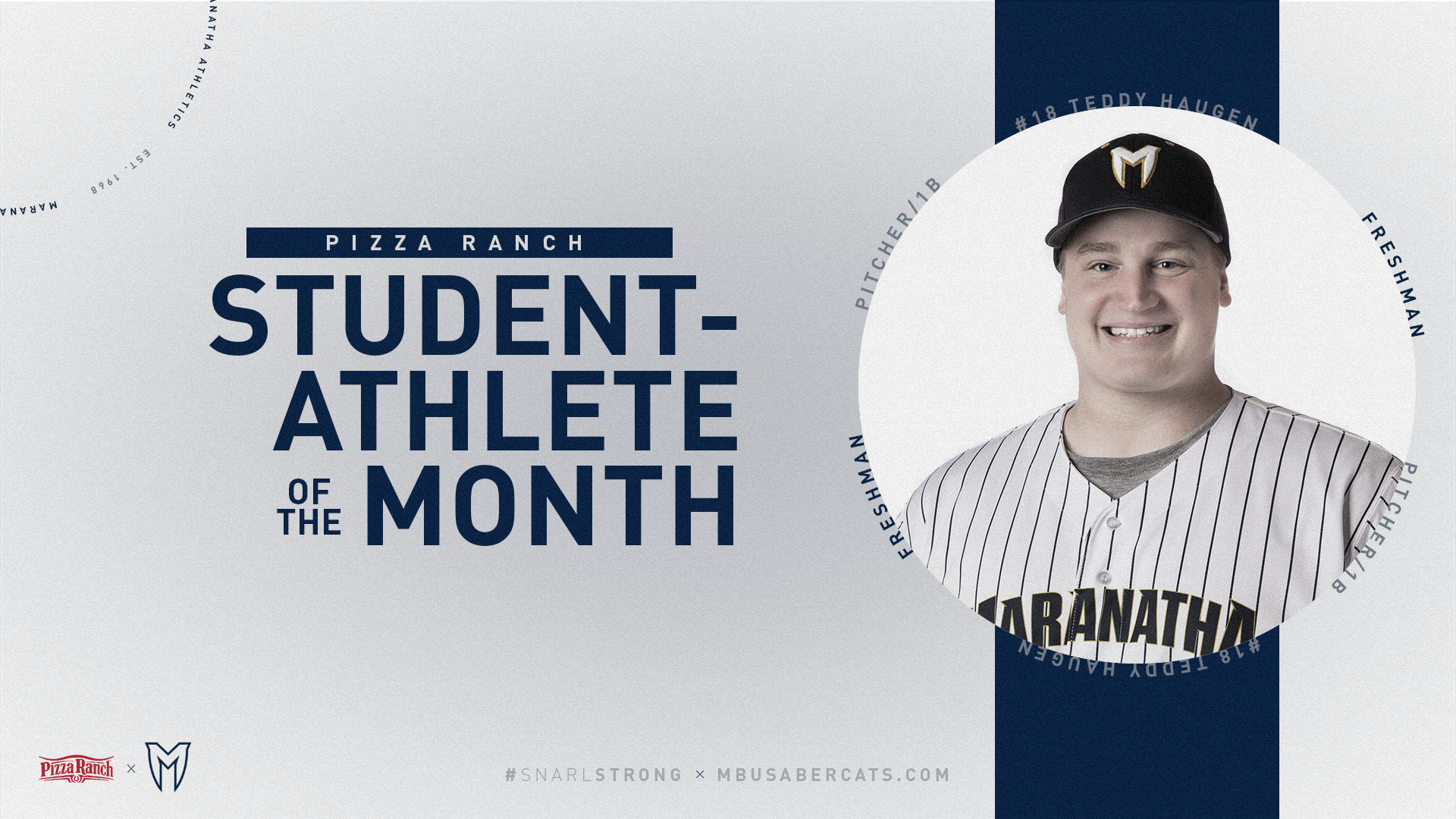 Haugen Named April Student-Athlete of the Month